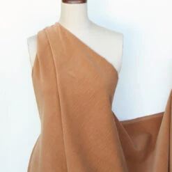 Corded Toffee - Stretch Corduroy -Silk Haven Shop IMG 2753