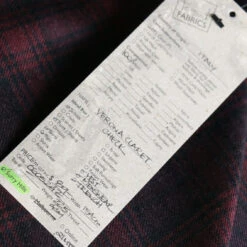 Verona Claret Check Wool -Silk Haven Shop IMG 2760