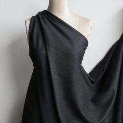 Principe Charcoal Flannel Wool Check -Silk Haven Shop IMG 2827