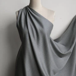 Flannel Argento Wool Suiting -Silk Haven Shop IMG 2833