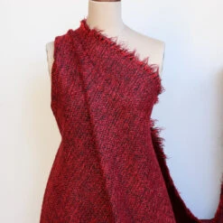 Aurora Tweed - Black/Claret/Fluro -Silk Haven Shop IMG 3002 dbc0c177 6f3d 4a71 affe ac1255220f98