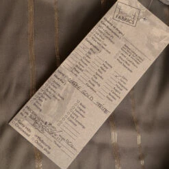 Coffee Gold Stripe -Silk Haven Shop IMG 3283