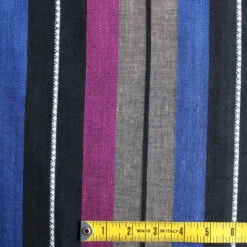 Ravello Stripe On Navy Linen -Silk Haven Shop IMG 4078