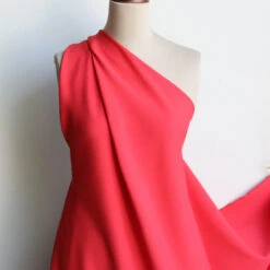 Cady Tangerine Satin Backed Crepe -Silk Haven Shop IMG 4261 faf97e72 cd3e 44ce ae56 b6345160b3b8