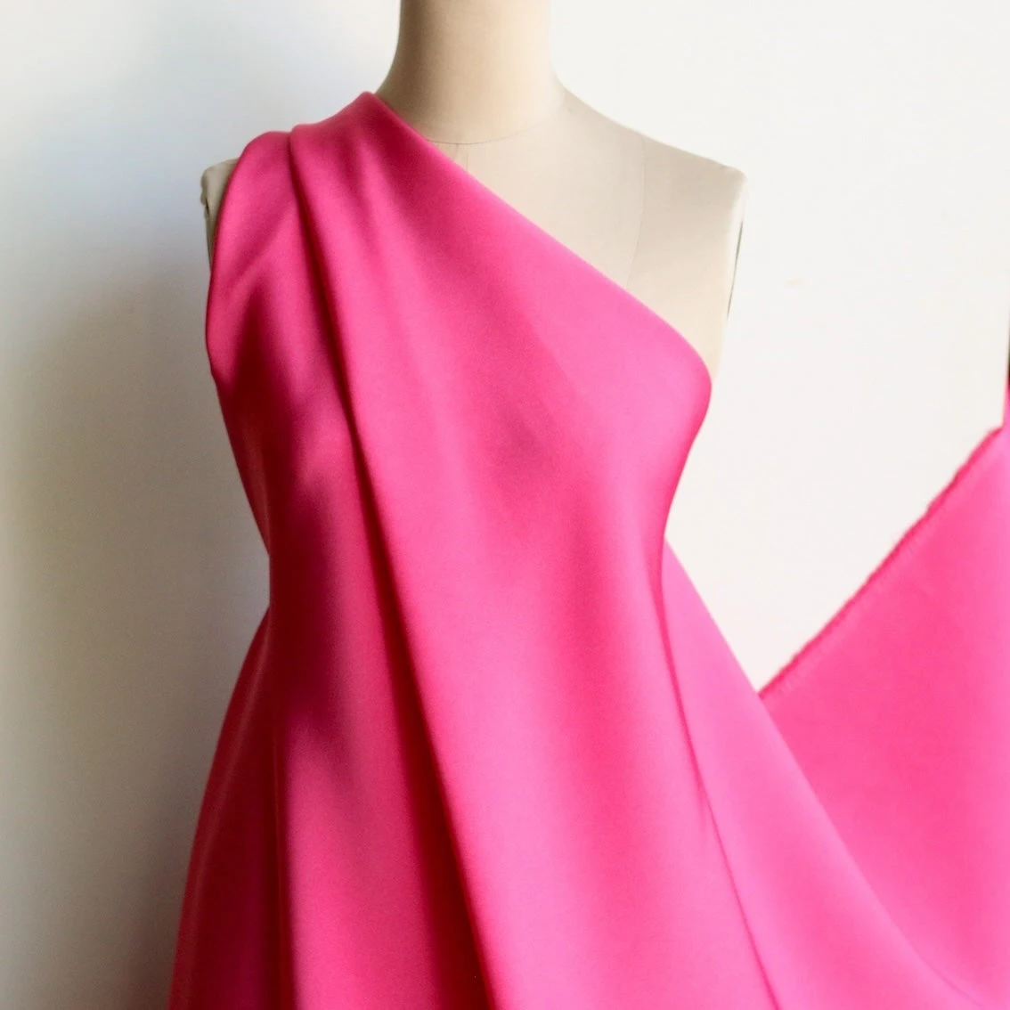 Vanessa Pink Triple Cady Crepe 6 Vanessa Pink Triple Cady Crepe - Image 4