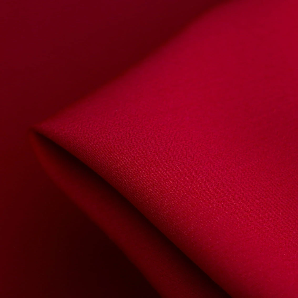 Lidia Red Satin Backed Wool/Acetate 3 Lidia Red Satin Backed Wool/Acetate