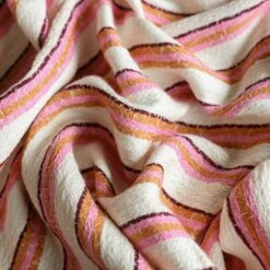 Capri Pink Stripe Cotton -Silk Haven Shop IMG 4531 25688dd7 1582 431c bb43 cdad501f9727