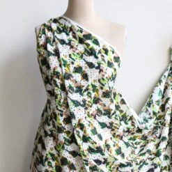 Evergreen Eyelet Lace - Broderie Anglaise -Silk Haven Shop IMG 4574 883d92a0 85d7 4890 9542 2d4bba290ce5