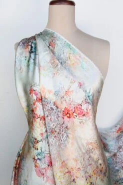 Jardin Pink Satin Silk -Silk Haven Shop IMG 4989 5ce67aff a1a2 4509 ac54 2a990f471332