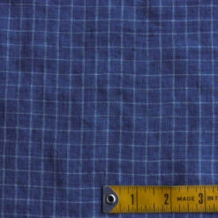 Lottie Blue/Sky Check Washed Linen -Silk Haven Shop IMG 5345 5ef77882 459c 4828 b193 d257e37654cd