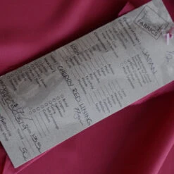 Cherry RedRayon Lining (120cm Wide) -Silk Haven Shop IMG 5588