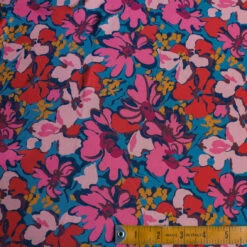 Alison Lewis Pink/Red - Liberty Silk CDC 10 Alison Lewis Pink/Red - Liberty Silk CDC -Silk Haven Shop IMG 5644 72406c0d 7395 42bb 8821 d2ce0d9496da