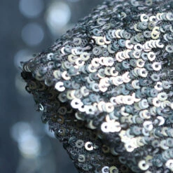 Luna Mist Sequinned Stretch Mesh