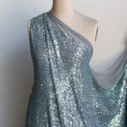 Luna Mist Sequinned Stretch Mesh -Silk Haven Shop IMG 5955 06e968bb e758 4fd9 a14d 7c450dd768db