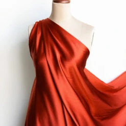 Ochre Silk Satin - 19mm -Silk Haven Shop IMG 6116 4ceec50a 58d7 4aac a9ea 70ce28ee2fdd