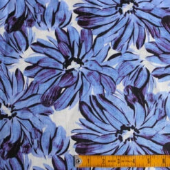 Vista Cornflower Printed Linen -Silk Haven Shop IMG 6275 4e837e5c 56af 4ad5 813e 5cd0fa506f8c