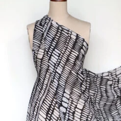 Crocodile Smile Viscose Georgette -Silk Haven Shop IMG 6561 bd442dc4 cf61 4149 8e7c 6789403d5852