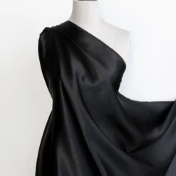 Black Silk Satin - 22mm -Silk Haven Shop IMG 6630 0296fb5d aad4 4b2d 9f67 46f9ef171eba