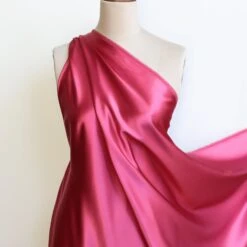 Daiquiri Pink Silk Satin - 22mm -Silk Haven Shop IMG 6647 608eace7 0fc7 4ca1 813f 40e174f80398