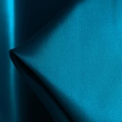 Topaz Blue Silk Satin - 22mm