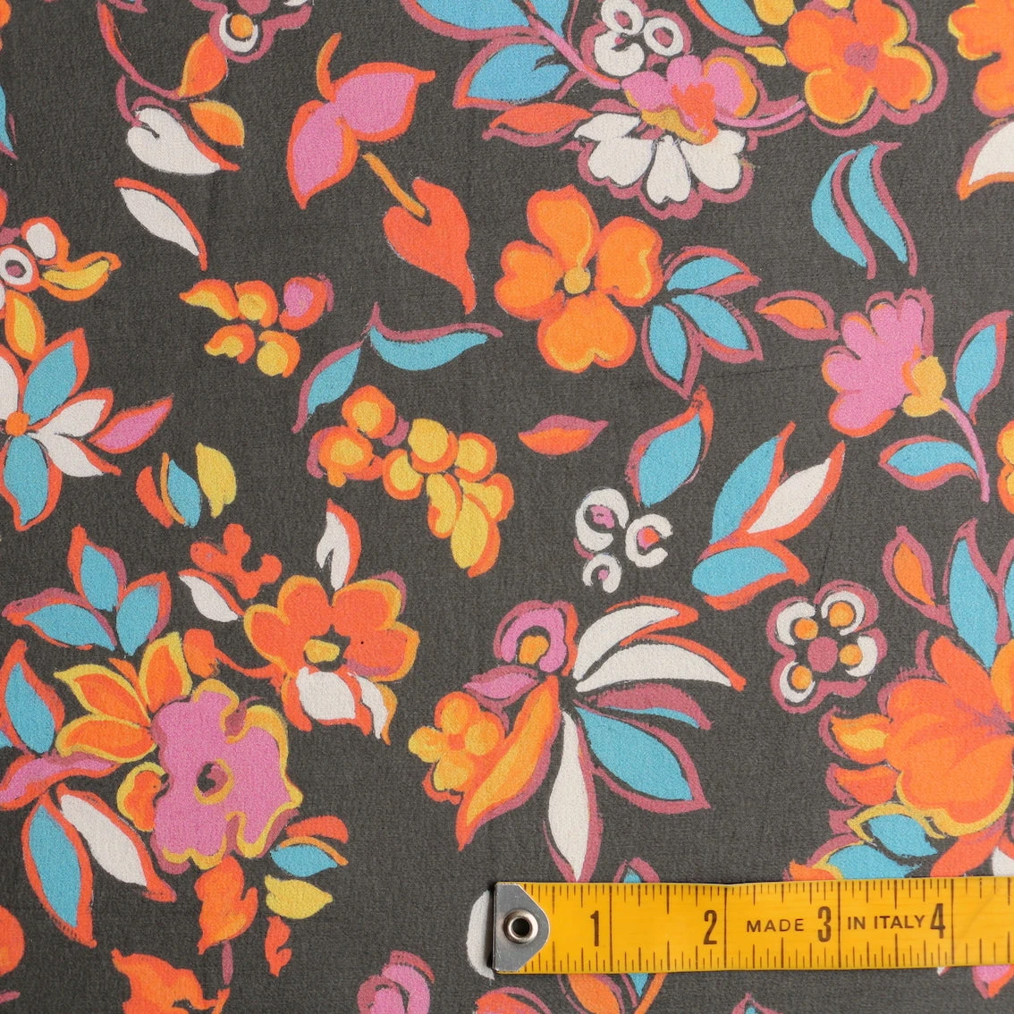 Terrazza Floral - Silk Georgette 5 Terrazza Floral - Silk Georgette - Image 3