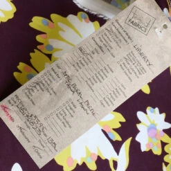 Optic Floral Plum - Liberty Tana Lawn™ -Silk Haven Shop IMG 7215 9510e386 db14 4a5f acbc 57c54448d953