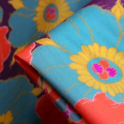 Ikat Anemone Red - Liberty Tana Lawn™