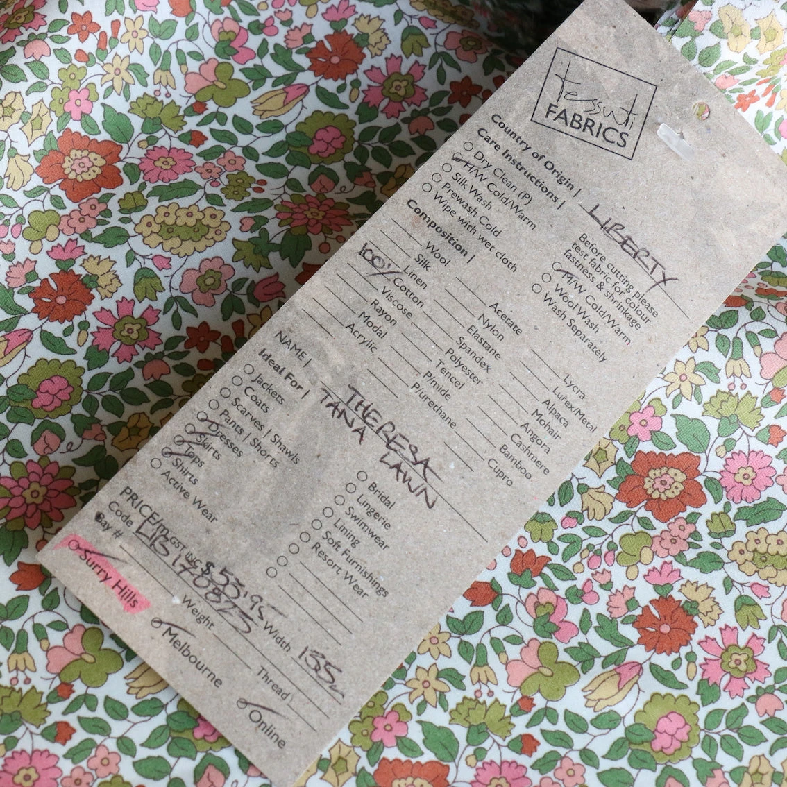 Theresa - Liberty Tana Lawn™ 6 Theresa - Liberty Tana Lawn™ - Image 4