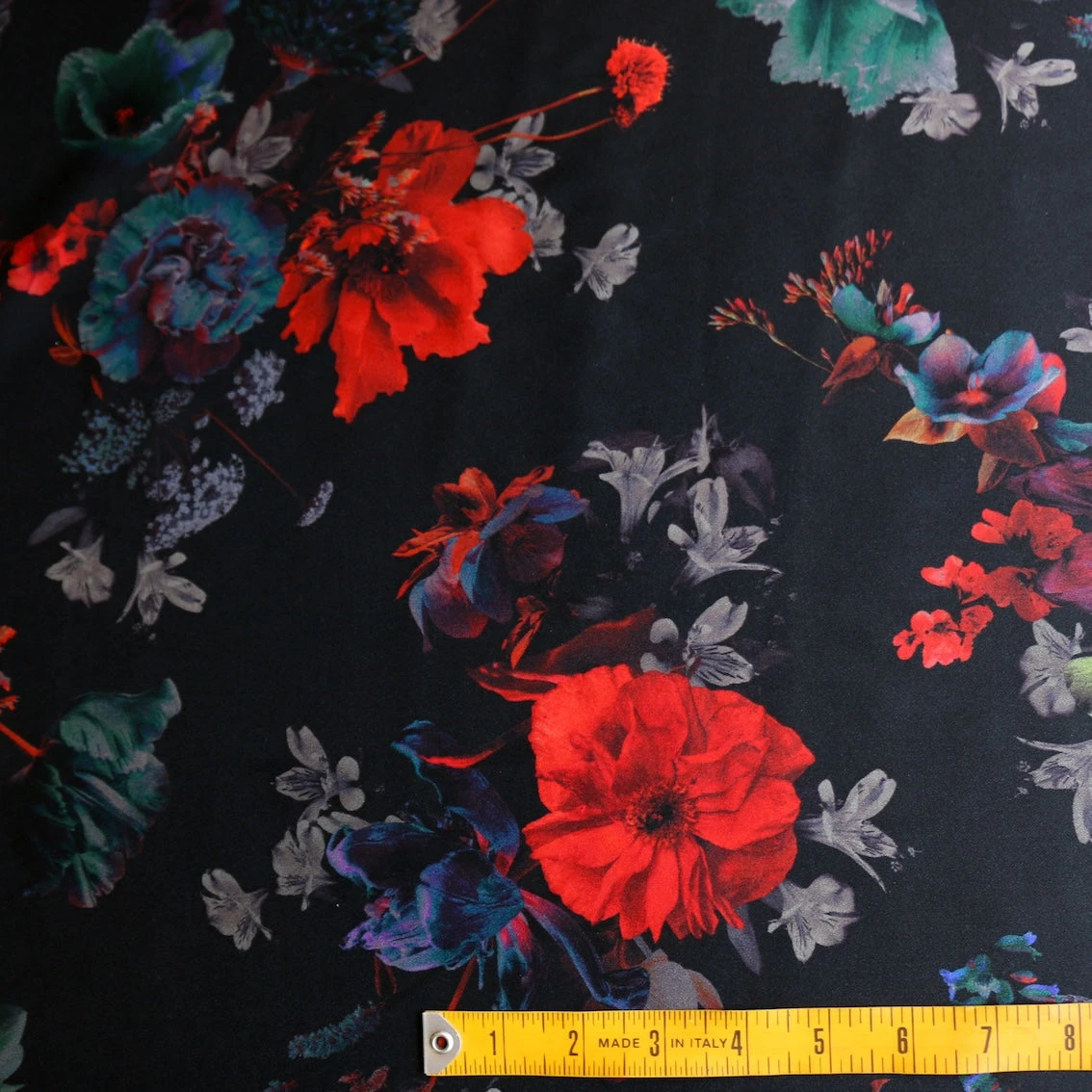 Persephone Black Silk Satin 5 Persephone Black Silk Satin - Image 3