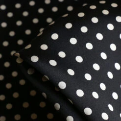 Lagos Nero Spot Silk Satin