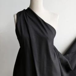 Stella Nero Cotton/Silk -Silk Haven Shop IMG 8063 f95e704a 8c00 4cec 9b48 181b636e431a