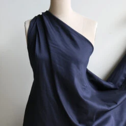 Stella Navy Cotton/Silk -Silk Haven Shop IMG 8073 784ab61e 88a5 4468 9ec1 eaf465bd18c6