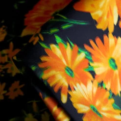 Birkin Floral Silk Satin