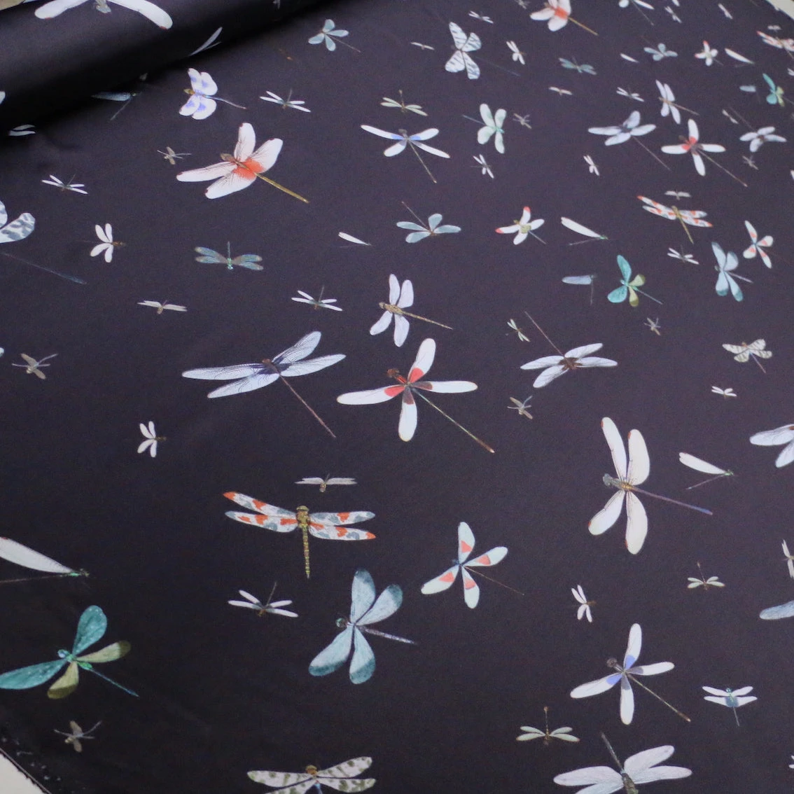 Dragonfly Cafe Viscose Habutai 6 Dragonfly Cafe Viscose Habutai - Image 4