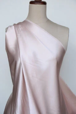 Dusty Pink Silk Satin - 22mm -Silk Haven Shop IMG 8365