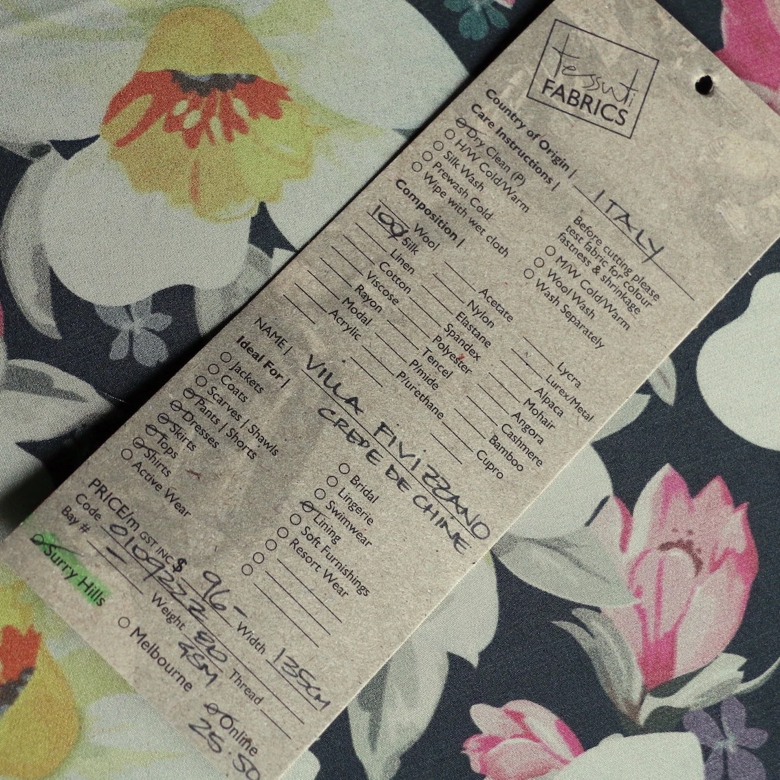 Villa Fivizzano Silk Crepe De Chine 6 Villa Fivizzano Silk Crepe De Chine - Image 4