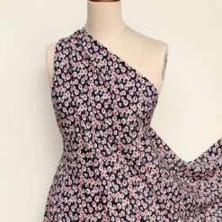 Daisy Nero Silk Crepe De Chine -Silk Haven Shop IMG 8494 88f570f3 6fc8 4b4a 830c 98469c6c8c06