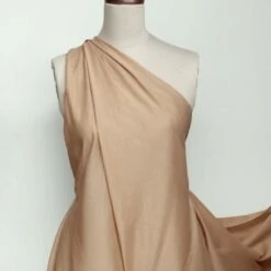 Sand Cotton Voile -Silk Haven Shop IMG 88272