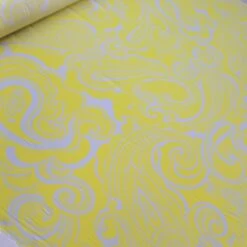 Limoncello Paisley Silk Crepe De Chine -Silk Haven Shop IMG 8829