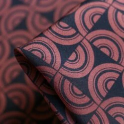 Noto Fans Rosa Silk Crepe De Chine