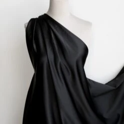 Catwalk Black Satin Backed -Silk Haven Shop IMG 8916