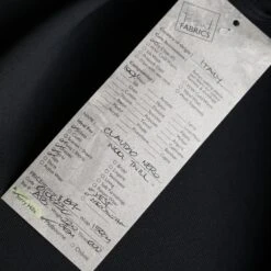 Claudio Nero Wool Twill -Silk Haven Shop IMG 8931 1