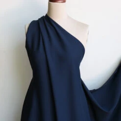 Margiela Navy Wool Twill -Silk Haven Shop IMG 8956