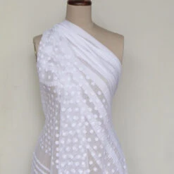 Folded Spot & Stripe Pleated Mesh Tulle -Silk Haven Shop IMG 9078 df714fbf ac9d 4e19 9b7f 2888bb3d1200