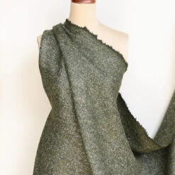 Olivetta Herringbone Coating -Silk Haven Shop IMG 9236