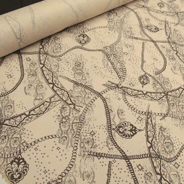 Decorations Beige Stretch Cotton 4 Decorations Beige Stretch Cotton - Image 2