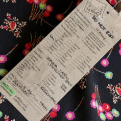 Zaza Nero Jacquard Spot Viscose -Silk Haven Shop IMG 9338 b7d30d0e e1c0 44c8 8068 9403965081db