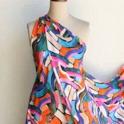 Brushstrokes Multi Viscose -Silk Haven Shop IMG 9353 3a1babe4 d6ac 4206 92d3 4e35ef3e5031