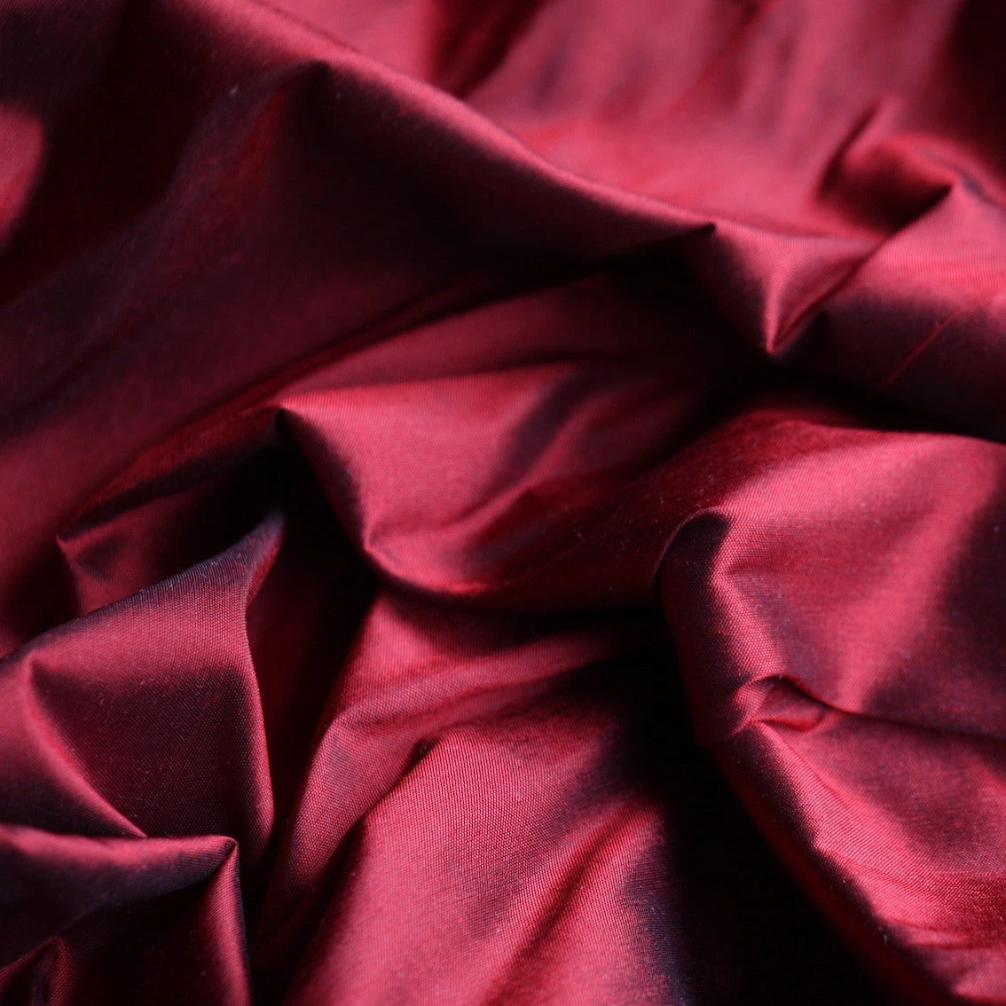 Princess Red Silk Dupion 4 Princess Red Silk Dupion - Image 2