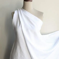 China White Pebble Wash Linen 12 China White Pebble Wash Linen -Silk Haven Shop IMG 9454